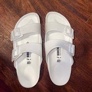 White Birkenstock EVA
